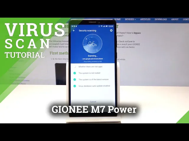 Video thumbnail for GIONEE M7 Power - Security Scan / Anti-Virus Tutorial