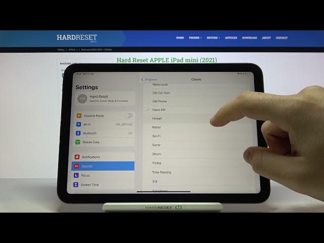 Video thumbnail for iPad Mini 2021 classic ringtones