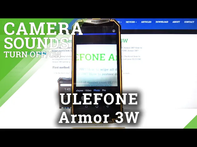 Video thumbnail for How to Deactivate Camera Sound in ULEFONE Armor 3W – Camera Shutter Sound