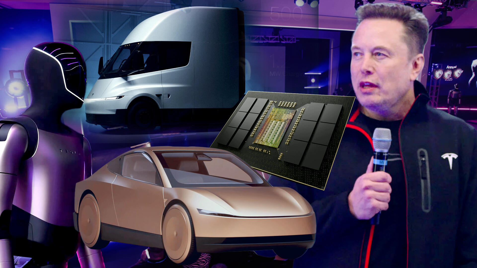 'Video thumbnail for Everything Announced at Tesla's 2025 Shareholder Event in 7 Minutes'