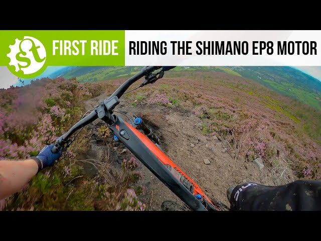 Video thumbnail for Riding the Shimano EP8, Shimano's all-new motor!
