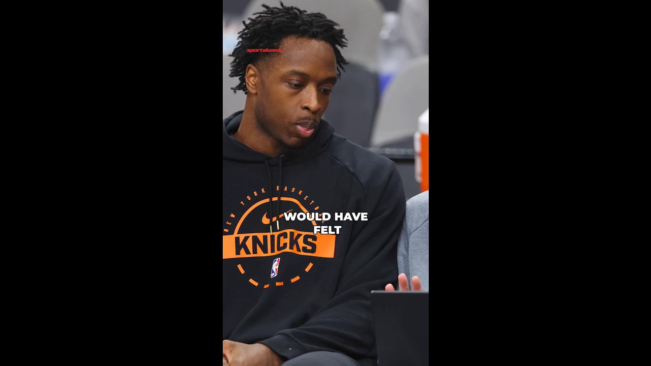 Video thumbnail for OG Anunoby Reveals His Honest Reaction to LeBron James Joining the Knicks