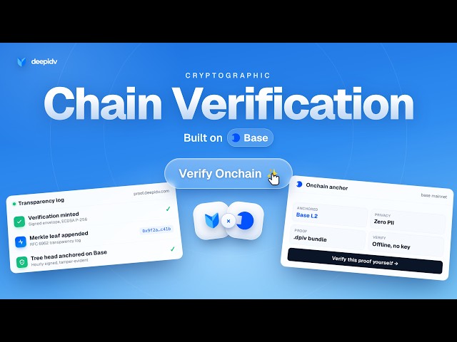 Video thumbnail for Chain Verification, Built on Base