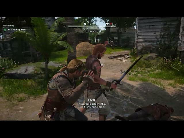 Video thumbnail for Assassin's Creed Black Flag Resynced - Now Hiring: Walk with Anne Bonny | Rescue The Pirate Gameplay