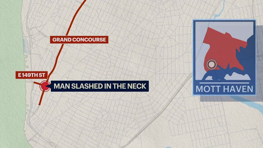 Video thumbnail for Man injured in Mott Haven slashing