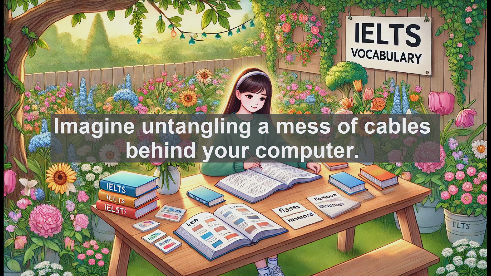 'Video thumbnail for 2000 Must Know IELTS 9.0 Vocabulary - Disentangle: Mastering a Versatile Verb for IELTS Success'