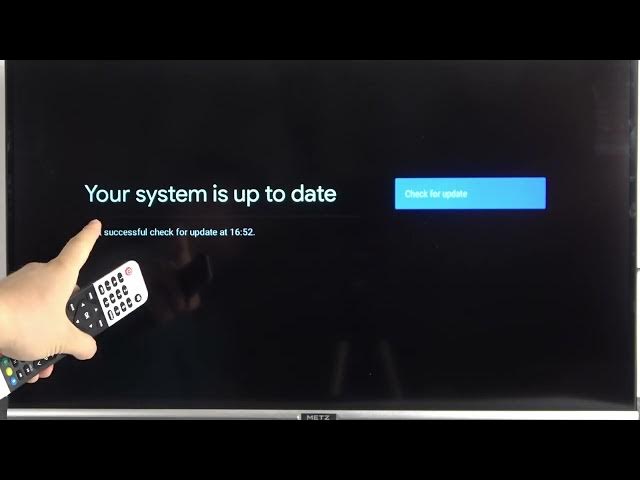Video thumbnail for How to Download Software Update in Android TV - Install New Firmware