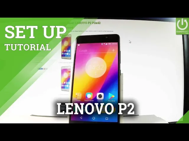 Video thumbnail for How to Set Up LENOVO P2 - LENOVO Activation / First Configuration