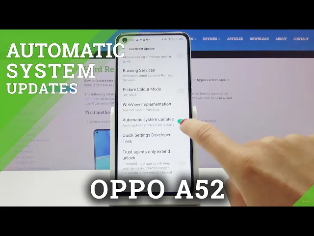 Video thumbnail for How to Enable Automatic System Updates in Oppo A52 – Auto Update