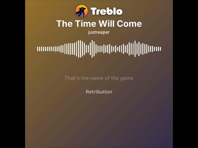 Video thumbnail for The Time Will Come
