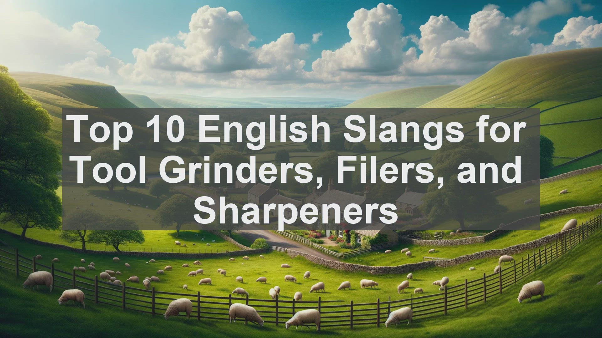 'Video thumbnail for Top 10 English Slangs for Tool Grinders Filers and Sharpeners'