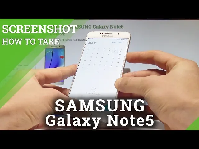 Video thumbnail for How to Take Screenshot on SAMSUNG Galaxy Note5 - Capture Screen Tricks