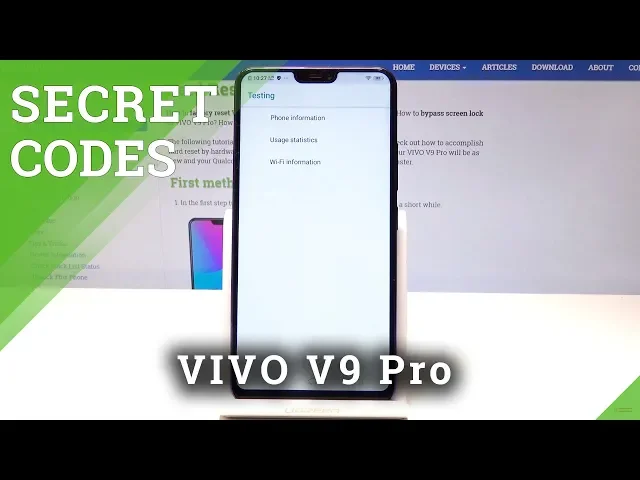 Video thumbnail for Secret Codes  VIVO V9 Pro - Enable Hidden Vivo Menu