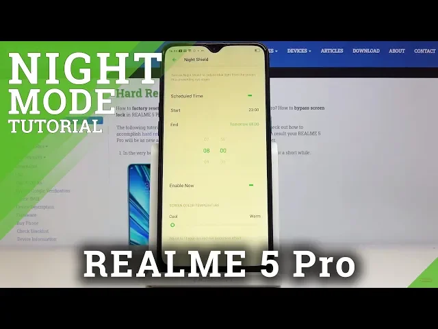 Video thumbnail for How to Activate Night Shield in REALME 5 Pro – Eye Protection Filter