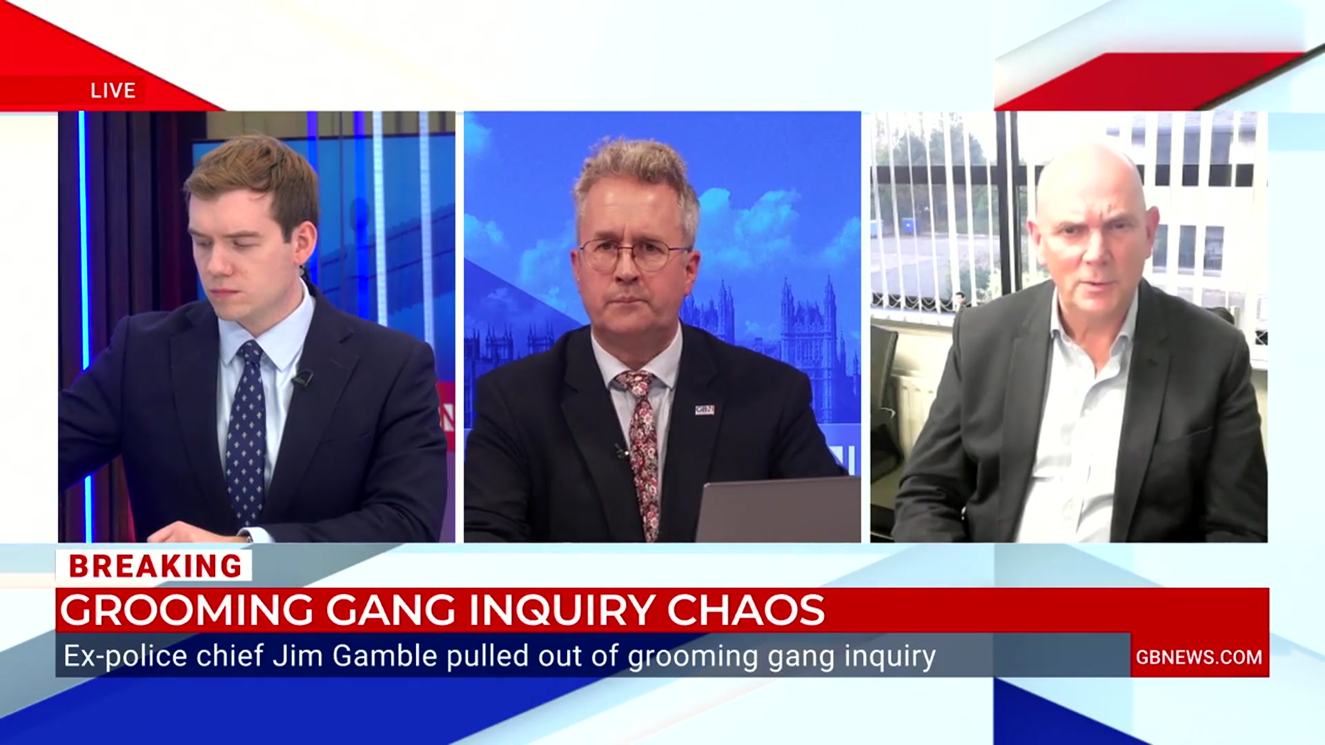 'Video thumbnail for WATCH: Jim Gamble calls for 'cross-party co-operation' amid grooming gang inquiry chaos'
