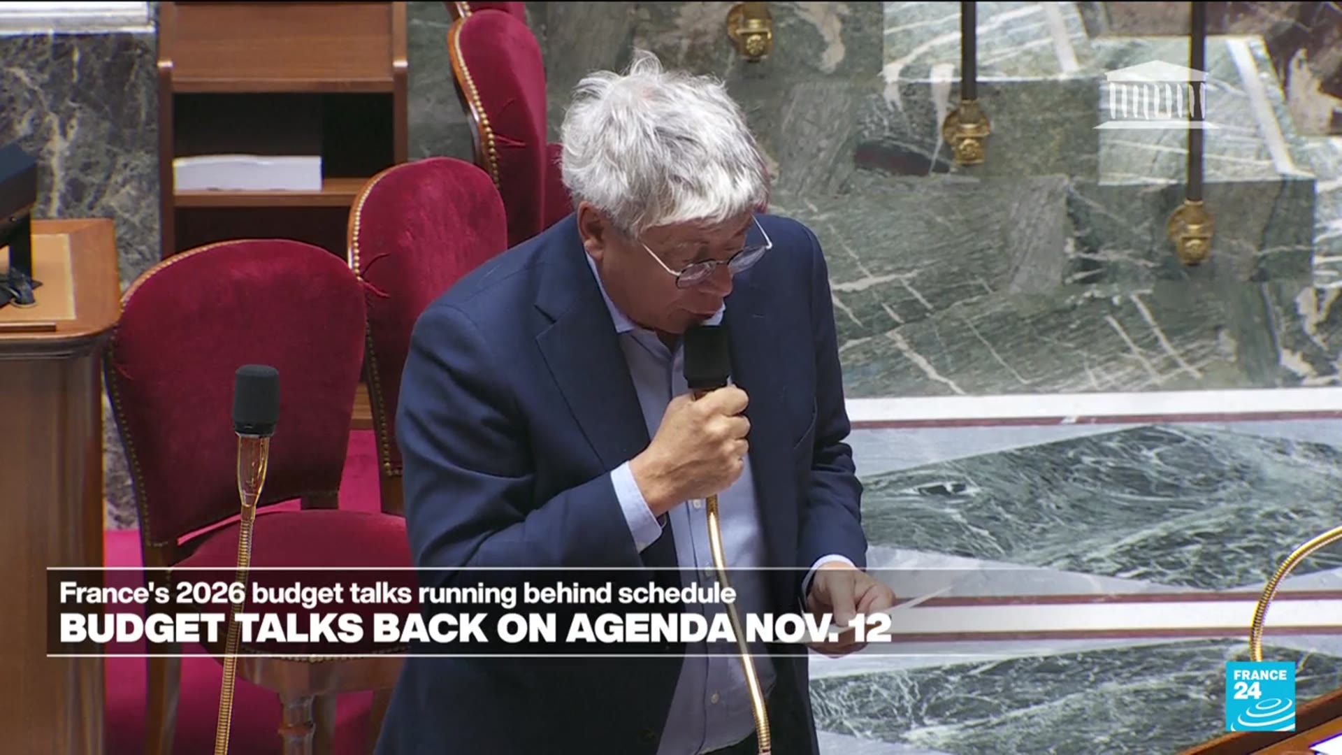 'Video thumbnail for France's struggle to pass a budget is 'the failure of Macron's second mandate', analyst says'