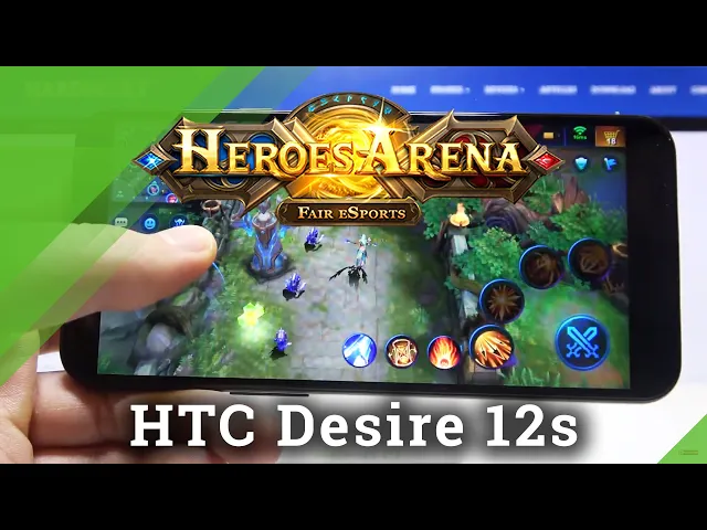 Video thumbnail for Gameplay of Heroes Arena on HTC Desire 12s – Gaming Test