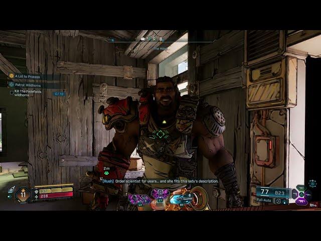 Video thumbnail for Borderlands 4 - Down and Outbound: Fast Travel To HQ: Install Scanner Parts and Scan Spymaster Bolt