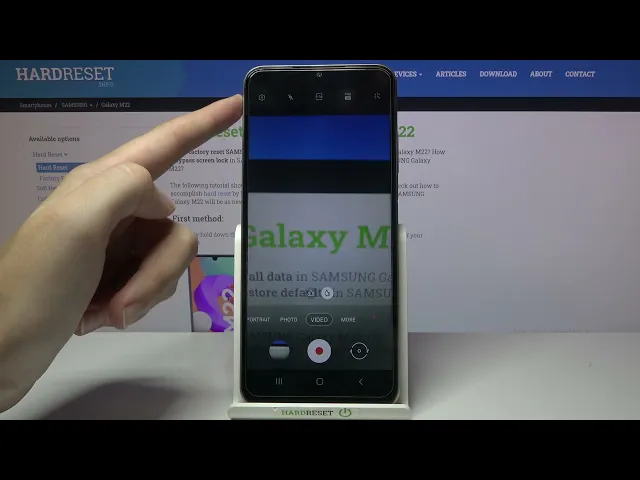 Video thumbnail for How to Activate Image Stabilization in SAMSUNG Galaxy M22 – Reduce Video Shakiness