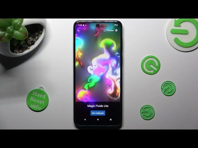 Video thumbnail for How to Download and Apply Live Wallpaper on MOTOROLA Moto G13 - Install Magic Fluids Free Wallpapers