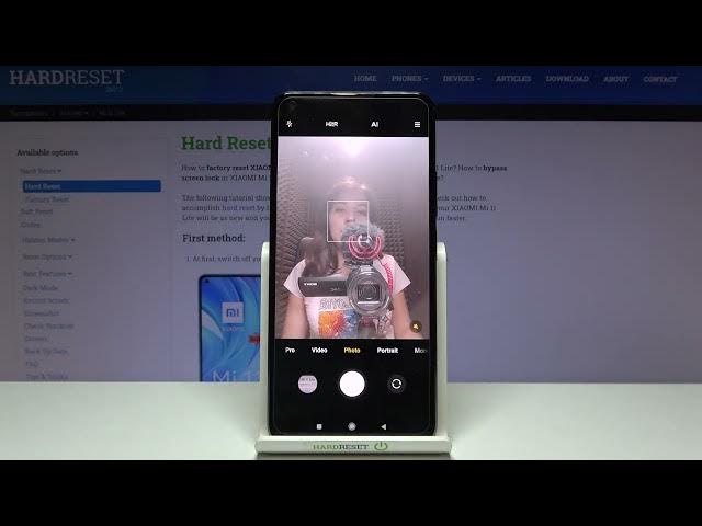 Video thumbnail for How to Turn On / Turn Off the Frontal Camera Mirroring Effect on the XIAOMI Mi 11 Lite