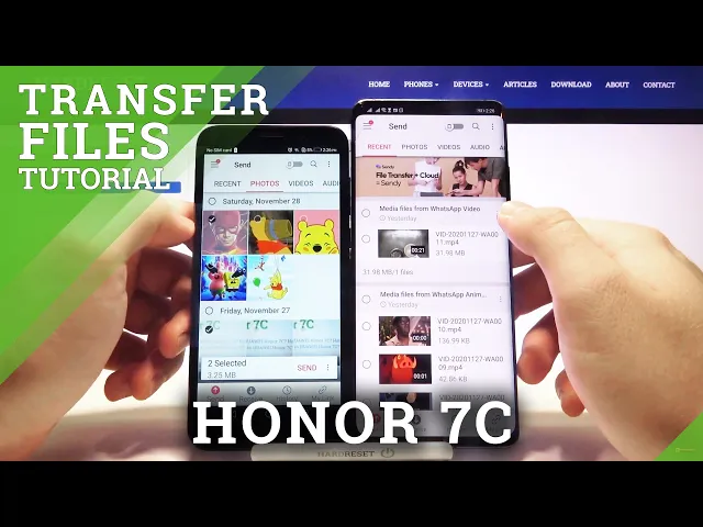 Video thumbnail for How to Send Data from Honor 7C to Android Phone – Send Anywhere App