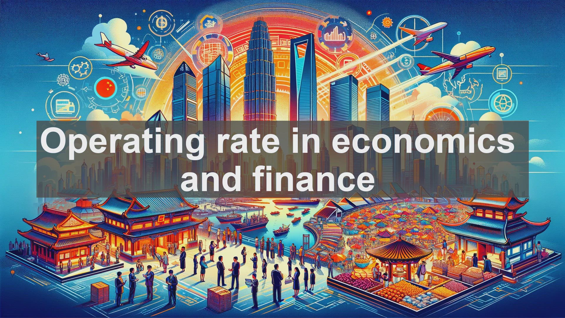 'Video thumbnail for Operating rate in economics and finance'