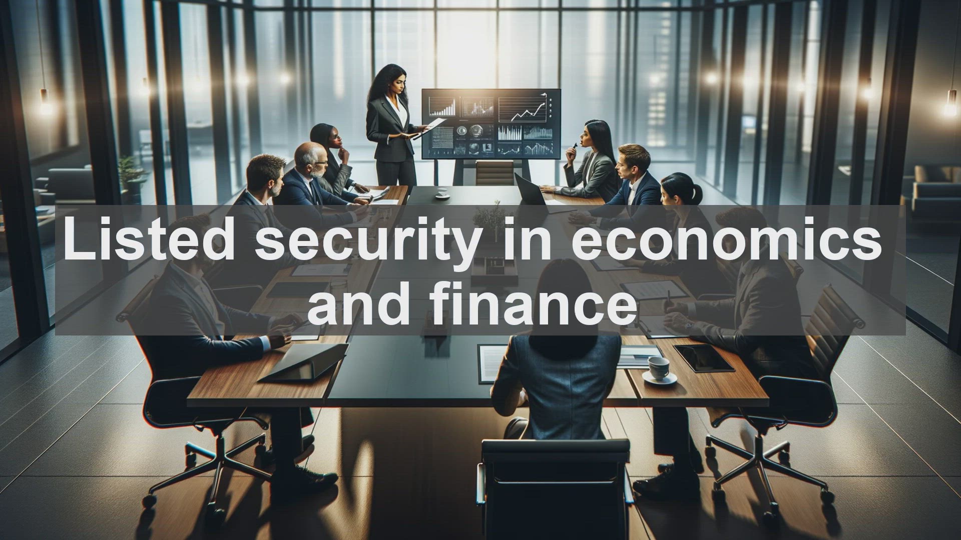 'Video thumbnail for Listed security in economics and finance'