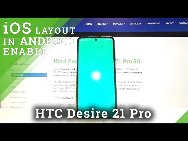Video thumbnail for How to Install iOS Control Center on HTC Desire 21 Pro