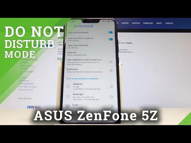 Video thumbnail for How to Do Not Disturb in ASUS ZenFone 5Z – Do Not Disturb Settings