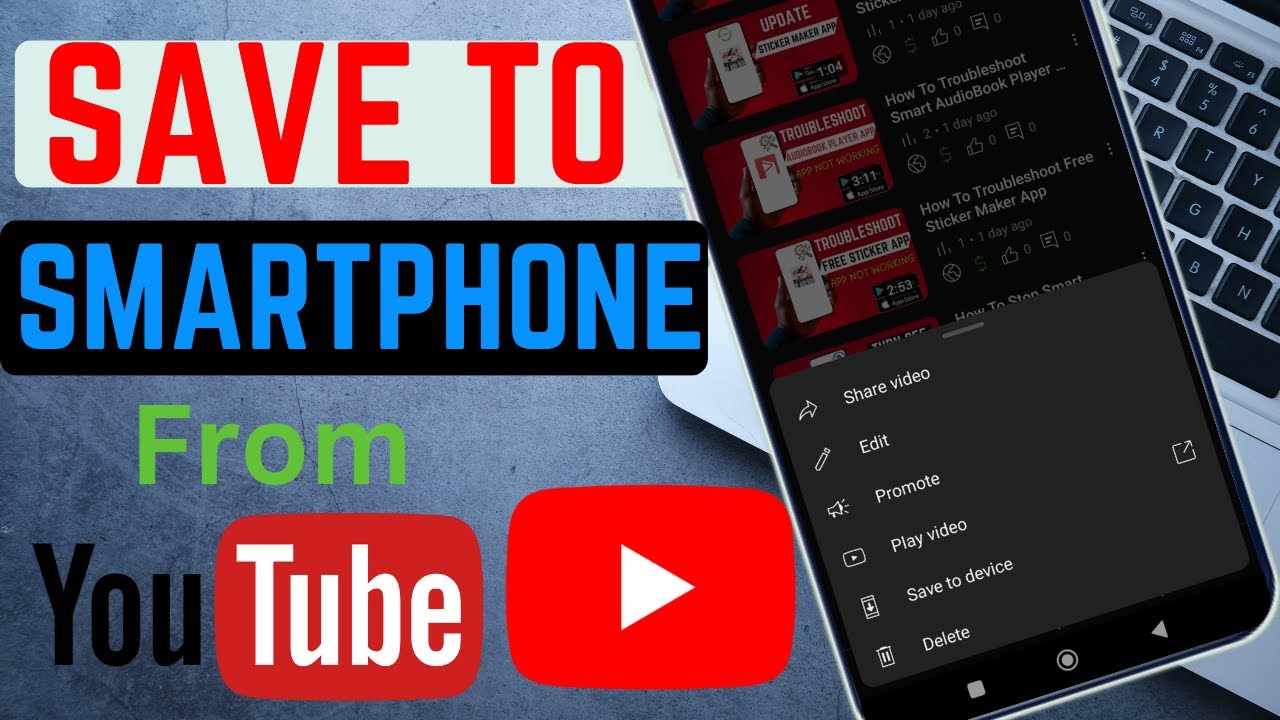 Video thumbnail for How To Download YouTube Videos Using Smartphone