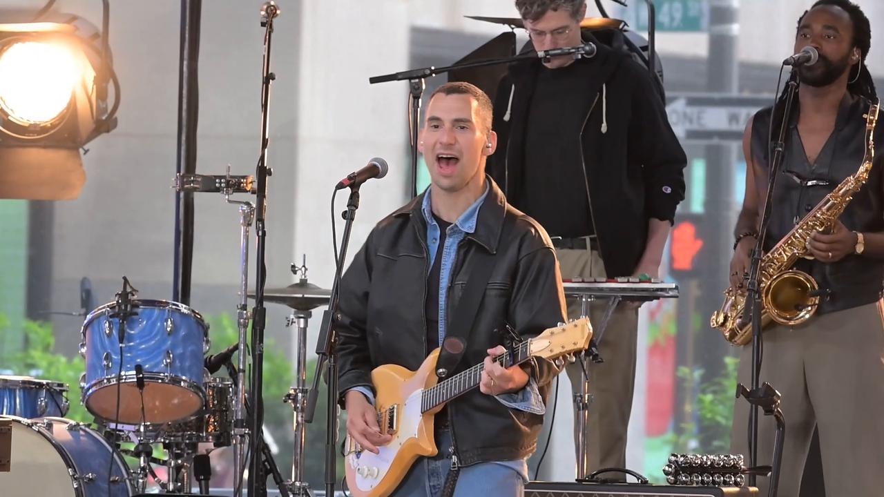 Video thumbnail for US: Bleachers performed at the NBC TODAY SHOW CONCERT SERIES.