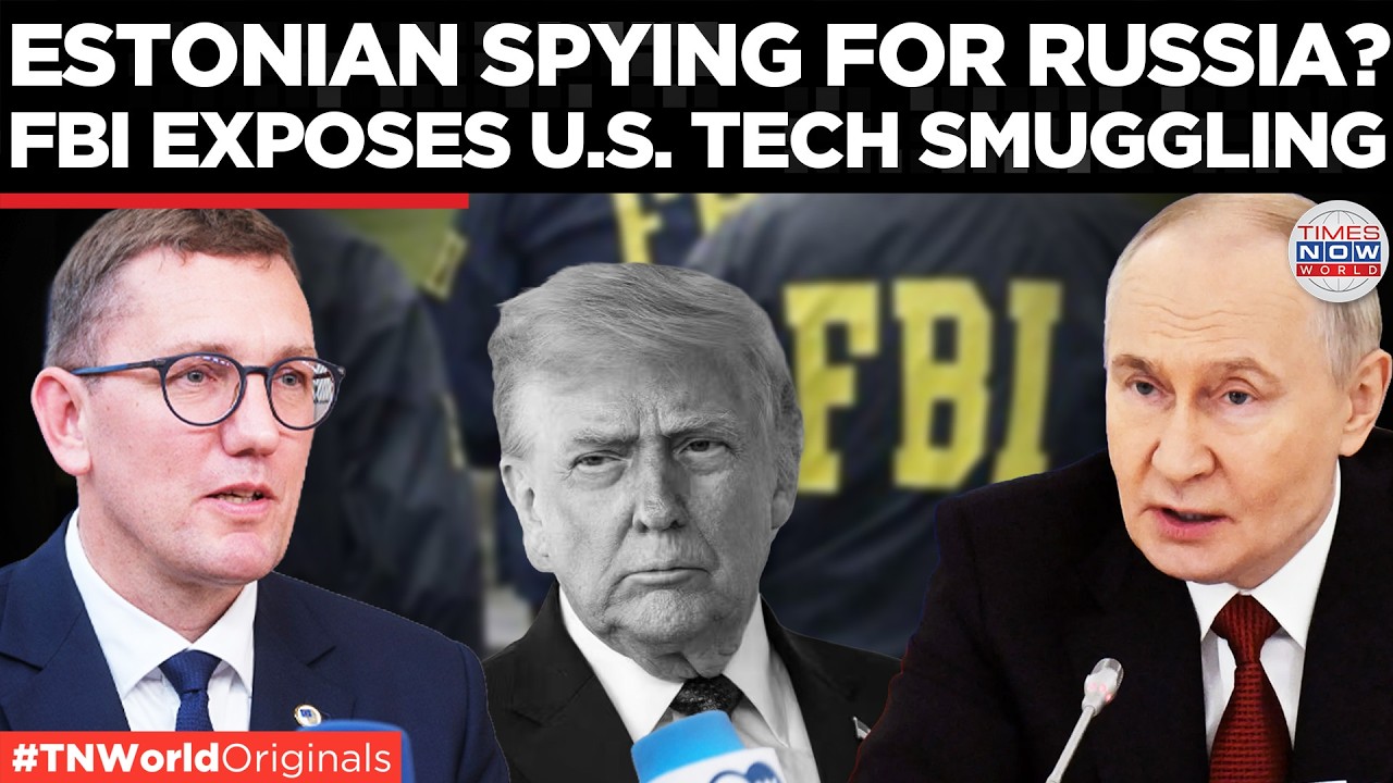 Video thumbnail for RUSSIAN ESPIONAGE EXPOSED: Estonian Faces 40 Years for Funnelling U.S. Electronics to Putin's Army