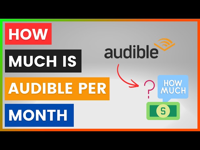 Video thumbnail for How Much Is Audible Per Month (Monthly Vs Annual Discount)? [in 2026]