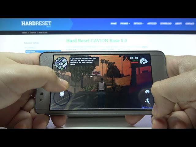 Video thumbnail for GTA San Andreas Gameplay on CAVION Base 5.0 – Review of Performance