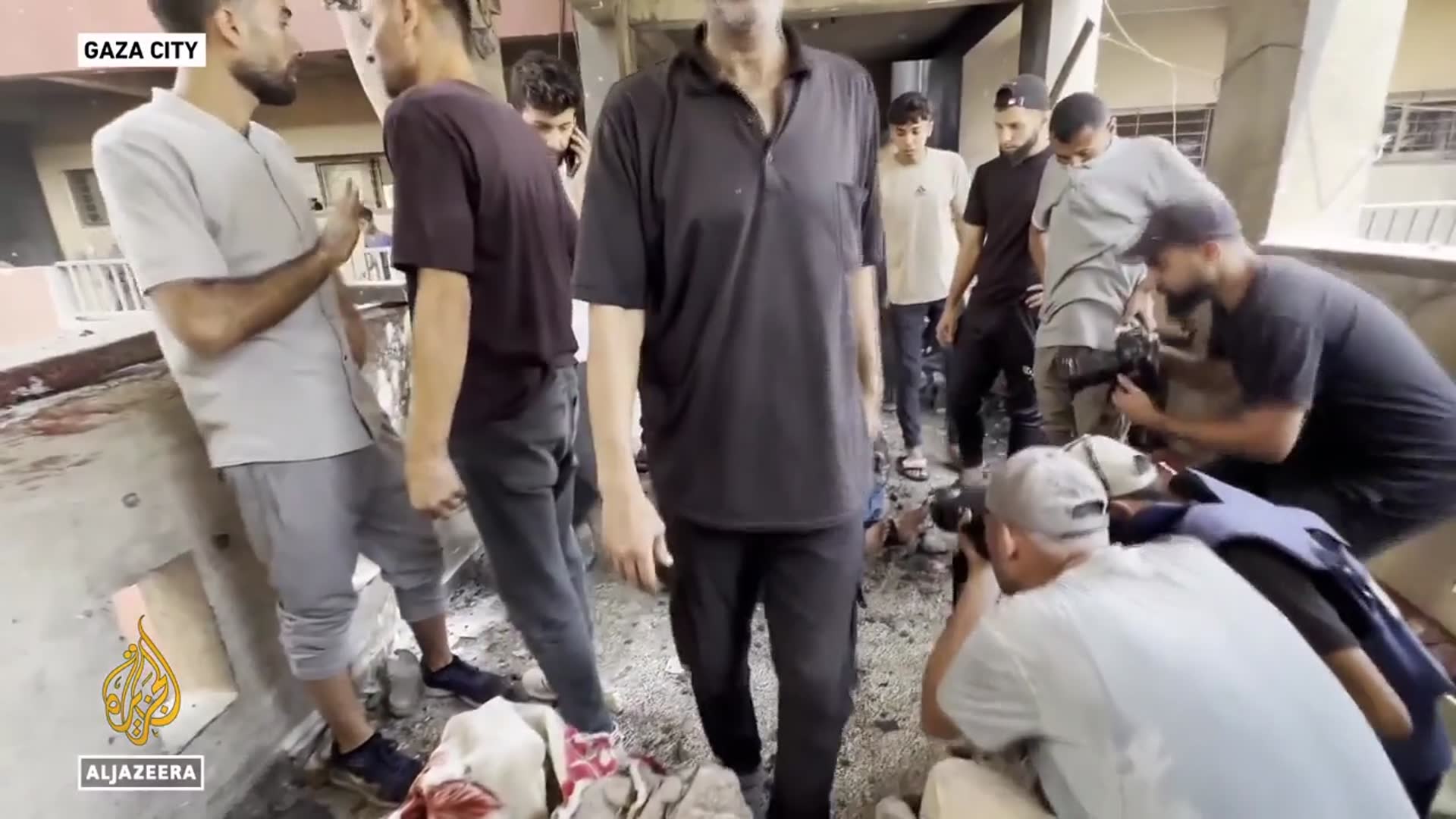 'Video thumbnail for Israeli strikes kill 21 Palestinians in Gaza, including five in Gaza city'