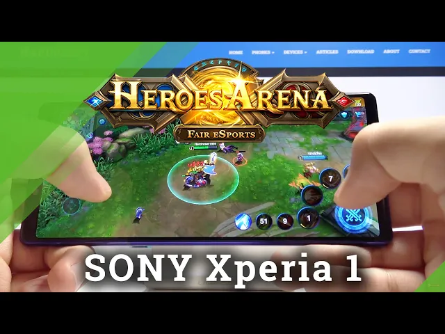 Video thumbnail for Heroes Arena on SONY Xperia 1 – Check Gaming Quality