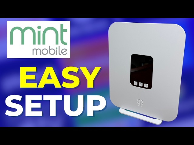 Video thumbnail for How to Set Up Mint Mobile 5G Home Internet in 3 Minutes!