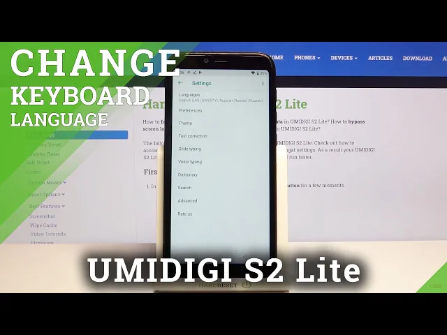 Video thumbnail for Add Keyboard Language - UMIDIGI S2 Lite & Keyboard Options