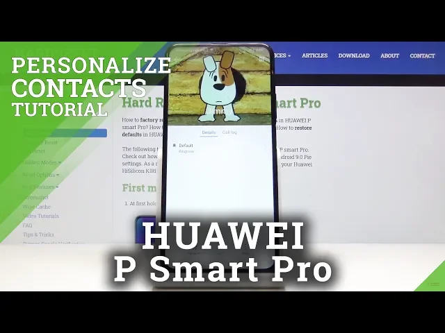 Video thumbnail for How to Add a Photo to Contact in HUAWEI P Smart Pro