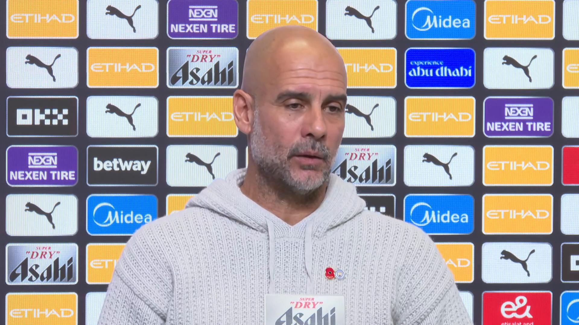 'Video thumbnail for 'Rodri will be back' - Guardiola remaining patient on return of talismanic midfielder'