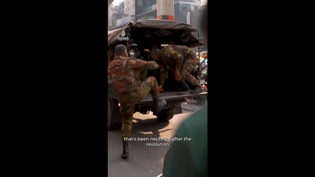 Video thumbnail for Law and order is key issue in Bangladesh election