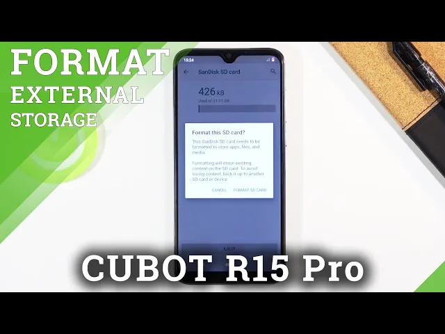 Video thumbnail for How to Format SD Card on CUBOT R15 Pro – Reset Memory Card