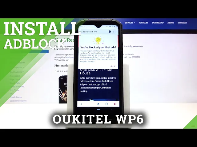 Video thumbnail for How to Block Advertisements in Oukitel WP6 - Block Ads / Install AdBlock
