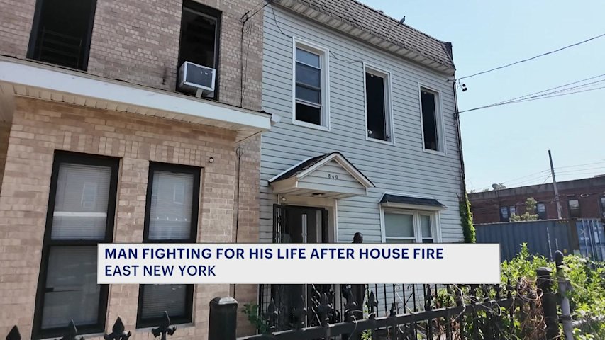 Video thumbnail for One man dead after fire in East New York