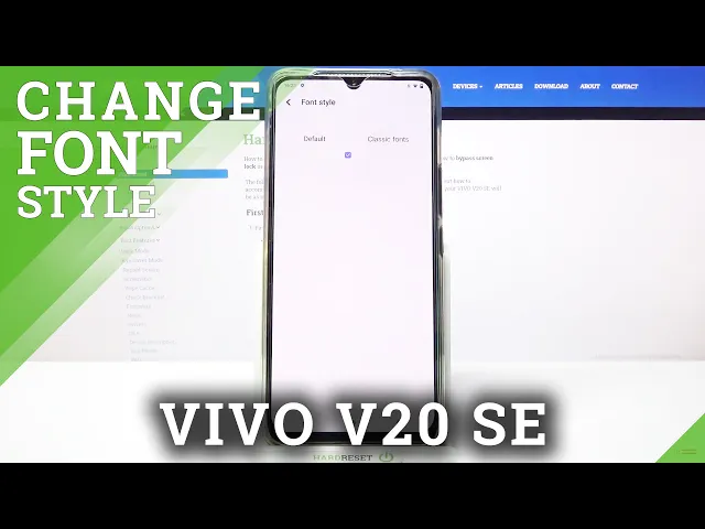 Video thumbnail for How to Change Font Style in VIVO V20 SE - Customize Font Style