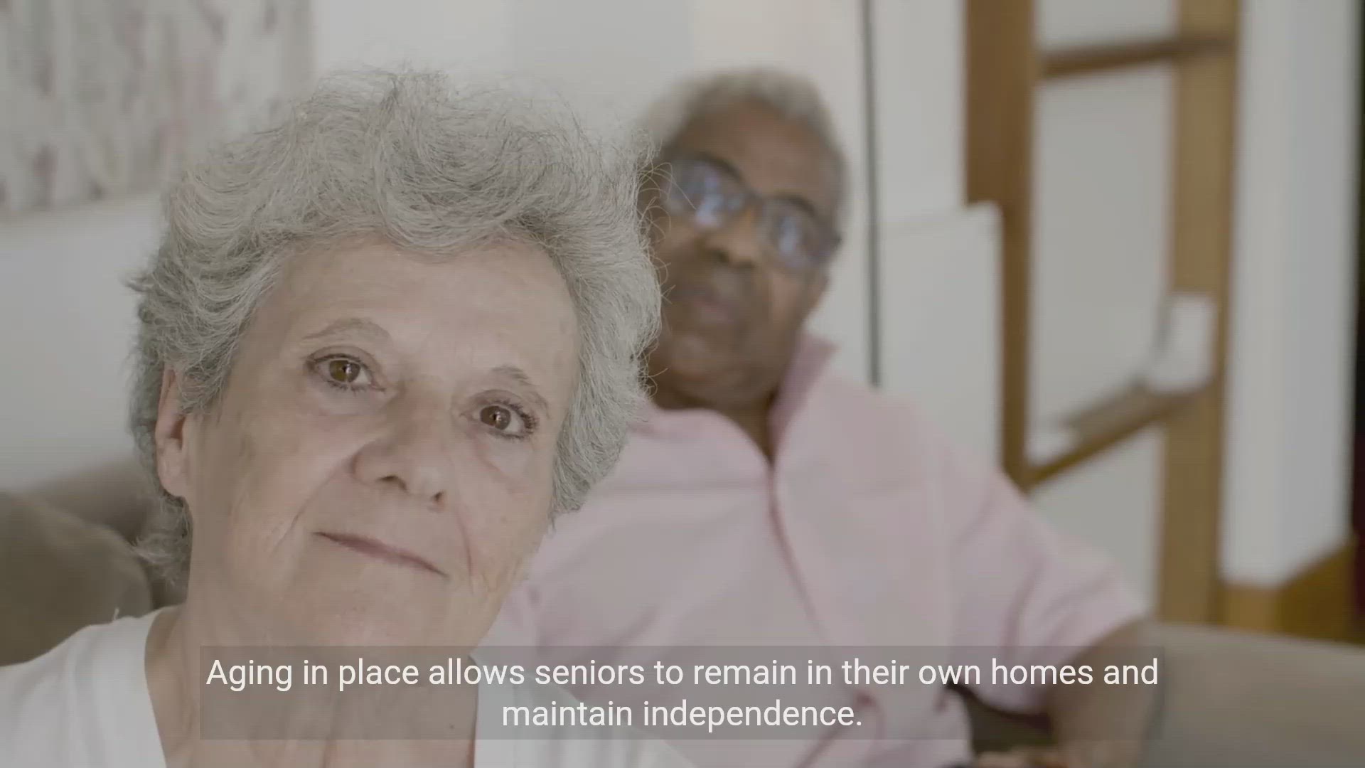 'Video thumbnail for The Significance of Aging in Place and Senior Living'