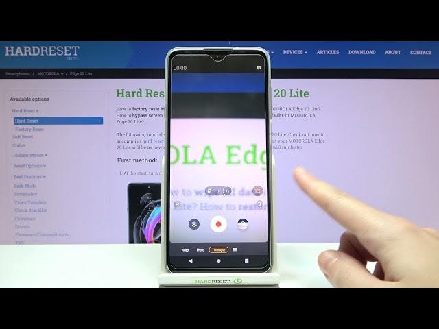 Video thumbnail for How to Change Speed of Time Lapse in MOTOROLA Edge 20 Lite – Find Time Lapse Option