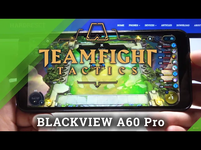 Video thumbnail for How to play TFT Mobile on BLACKVIEW A60 Pro – Test Game