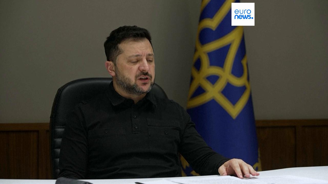 Video thumbnail for Ukraine restores 'stable' connection to Musk's Starlink, Kyiv says
